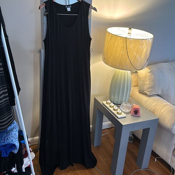 Venus Black Tank Maxi Dress Large - Picture 4 of 6